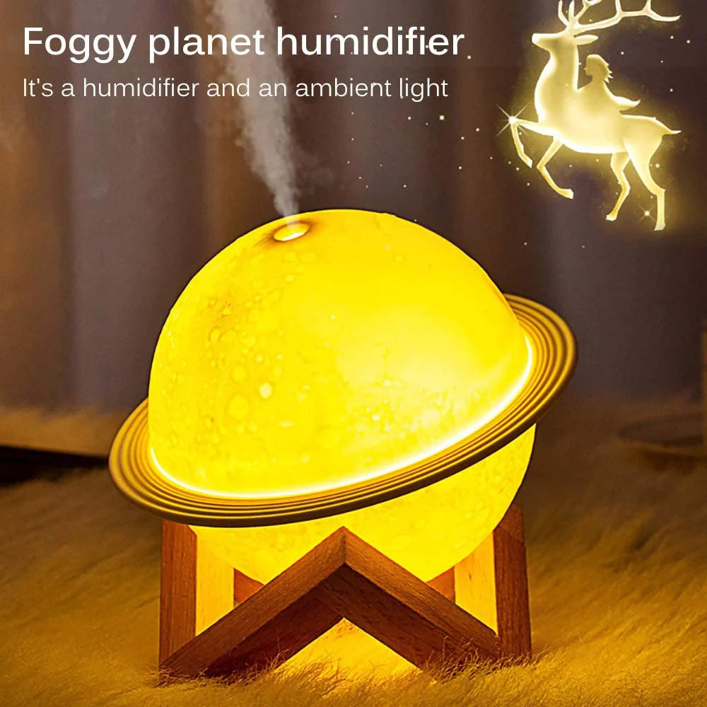 2 in 1 Moon Night Light & Humidifier