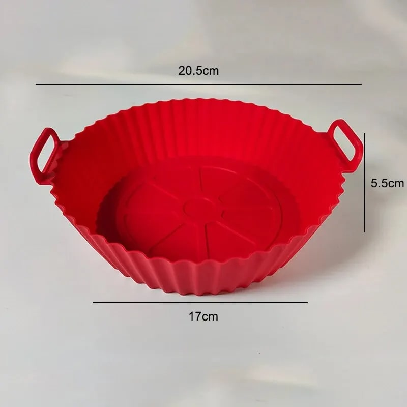 1PC Air Fryer Silicone Baking Tray Mat