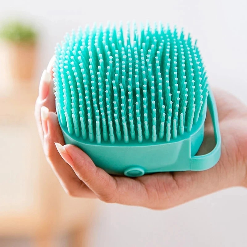 Dog Brush with Shampoo Dispenser