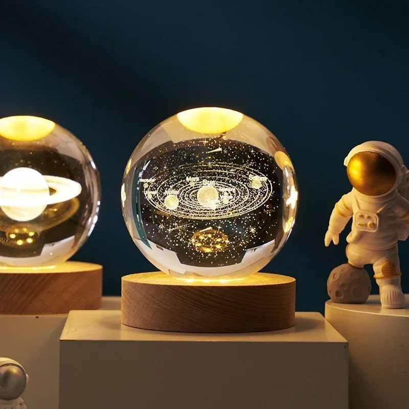 3D Crystal Ball Lamp