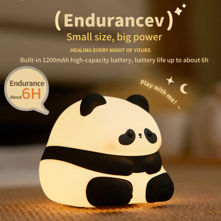 Cute Panda Led Night Light