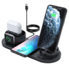  6 in 1 Wireless Charging Station Stand for Multiple Devices