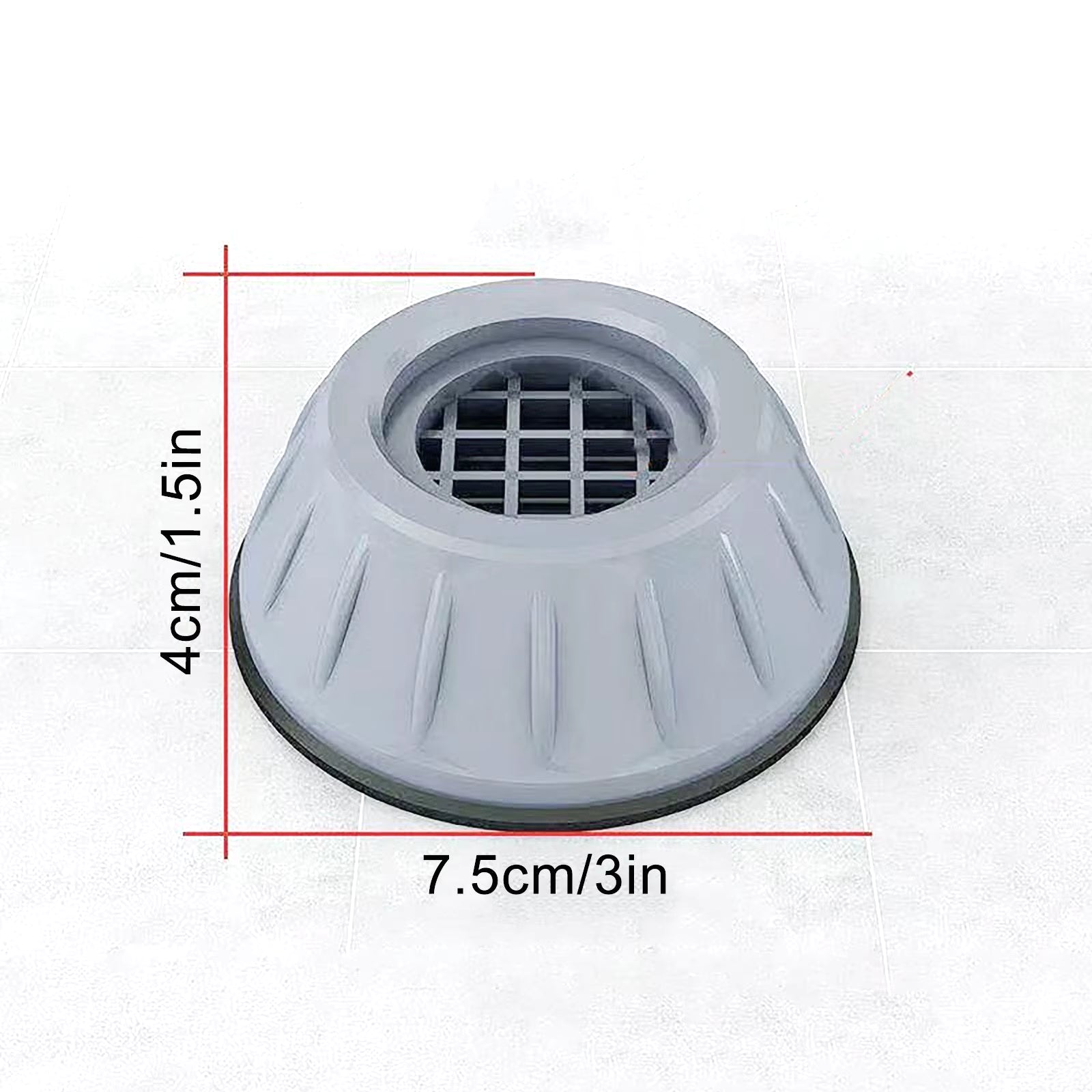 4Pcs Washing Machine Anti-Vibration Mute Protection Mat